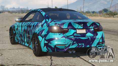 BMW M4 Coupe Robin Egg Blue