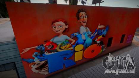 Rio Movie Mural für GTA San Andreas