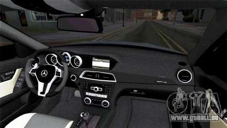 Mercedes-Benz C 63 AMG (W204) 2012 pour GTA San Andreas