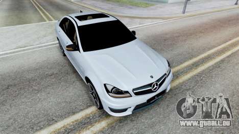 Mercedes-Benz C 63 AMG (W204) 2012 pour GTA San Andreas