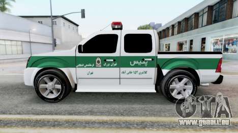 Isuzu D-Max Double Cab Police 2013 pour GTA San Andreas