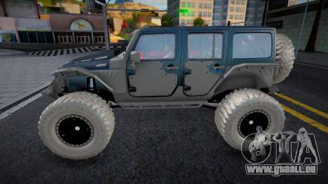 Jeep Wrangler CCD pour GTA San Andreas