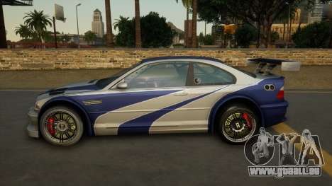 BMW M3 GTR (E46) von Need For Speed: Most Wante 