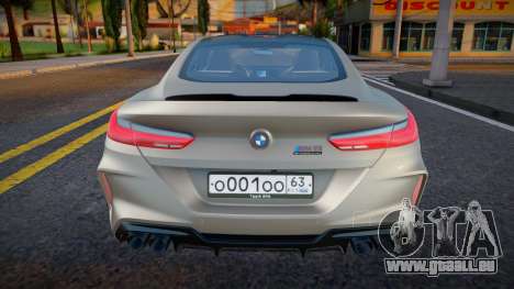 BMW M8 Competition Workshop pour GTA San Andreas
