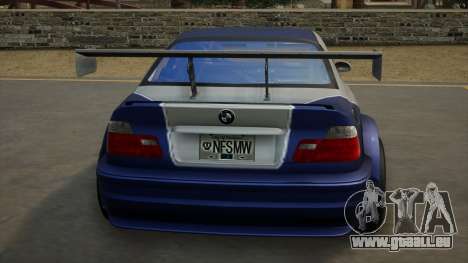 BMW M3 GTR (E46) von Need For Speed: Most Wanted