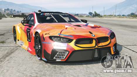 BMW M8 Très légère Tangelo