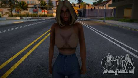 Jolie blonde 9 pour GTA San Andreas