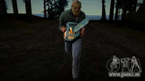 Jason Voorhees avec une tronçonneuse pour GTA San Andreas