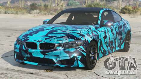 BMW M4 Coupe Robin Egg Blue