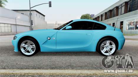 BMW Z4 M Coupe (E86) 2007 Turquoise für GTA San Andreas