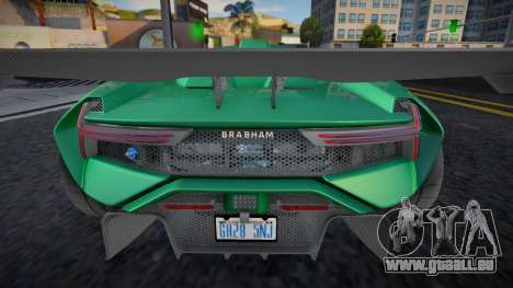 2020 Brabham BT62R pour GTA San Andreas