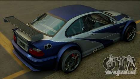 BMW M3 GTR (E46) von Need For Speed: Most Wante 