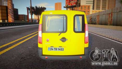 Fiat Doblo Taksi für GTA San Andreas