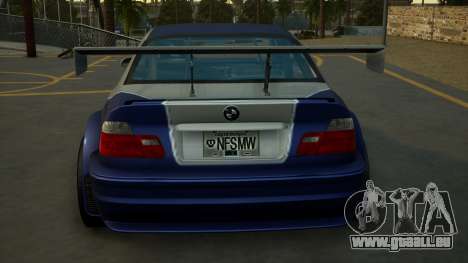 BMW M3 GTR (E46) von Need For Speed: Most Wante 