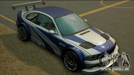 BMW M3 GTR (E46) von Need For Speed: Most Wante 