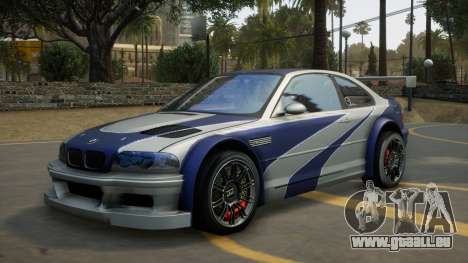 BMW M3 GTR (E46) de Need For Speed: Most Wanted