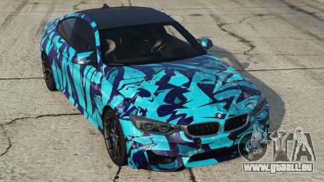 BMW M4 Coupe Robin Egg Blue