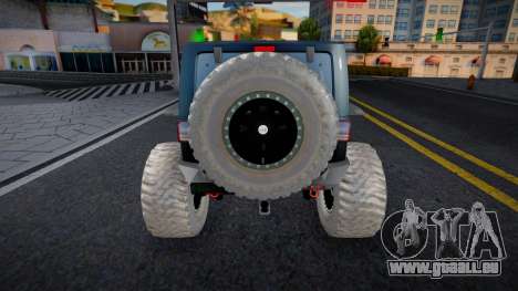 Jeep Wrangler CCD pour GTA San Andreas