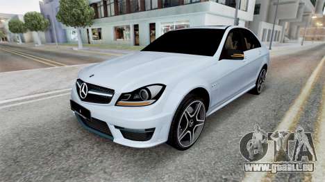 Mercedes-Benz C 63 AMG (W204) 2012 pour GTA San Andreas