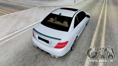 Mercedes-Benz C 63 AMG (W204) 2012 pour GTA San Andreas