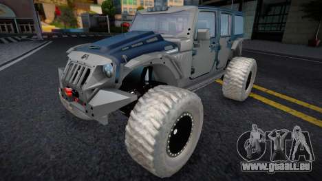 Jeep Wrangler CCD pour GTA San Andreas