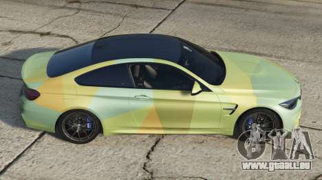 BMW M4 Gray-Tea Green