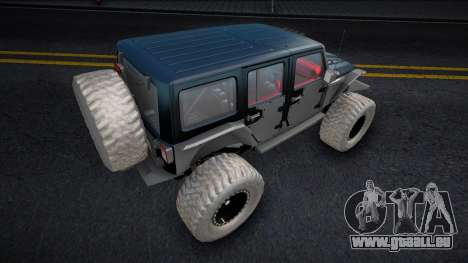 Jeep Wrangler CCD pour GTA San Andreas