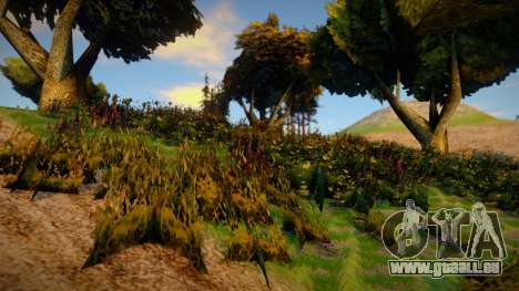 Ultra Taller Grass and Flowers Spring FPS Killer pour GTA San Andreas
