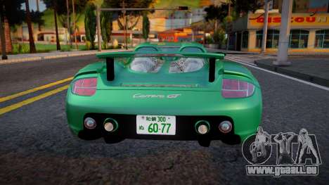 2003 Porsche Carrera GT Undercover Police pour GTA San Andreas