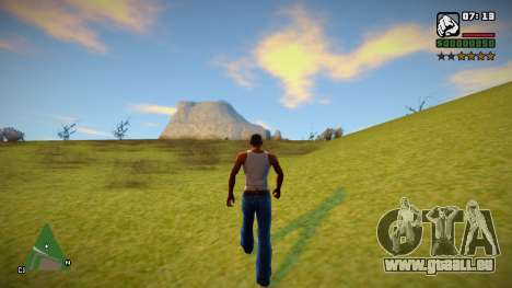 TriangleRadar für GTA San Andreas