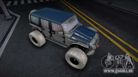 Jeep Wrangler CCD pour GTA San Andreas