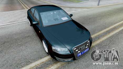 Audi A6 Sedan China Unmarked Police (C6) 2005 pour GTA San Andreas