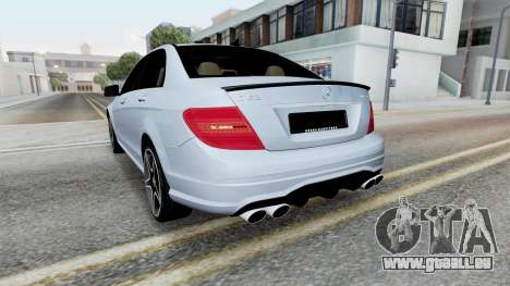 Mercedes-Benz C 63 AMG (W204) 2012 pour GTA San Andreas