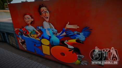 Rio Movie Mural pour GTA San Andreas