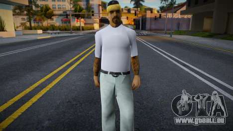 LSV2 White Tshirt pour GTA San Andreas