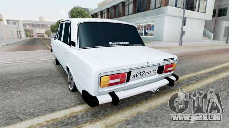 VAZ-2106 Zhiguli Russe Low Classics pour GTA San Andreas