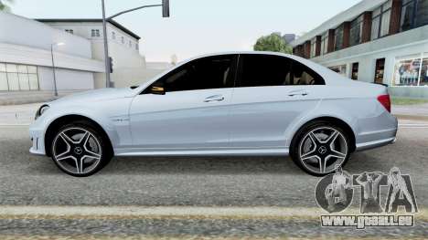 Mercedes-Benz C 63 AMG (W204) 2012 pour GTA San Andreas