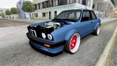 BMW 316i Coupe (E30) Tufts Blue für GTA San Andreas