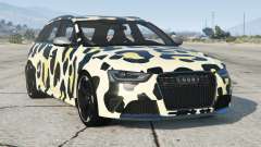 Audi RS 4 Avant Bleach Blanc pour GTA 5