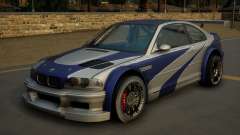 BMW M3 GTR (E46) de Need For Speed: Most Wante 1 pour GTA San Andreas Definitive Edition