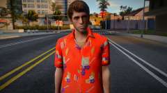 Scarface - Tony Montana Casual V2 Hawai Shirt 2 für GTA San Andreas