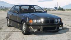 BMW M3 Coupe Black Olive pour GTA 5