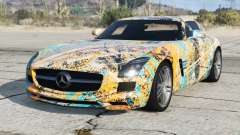 Mercedes-Benz SLS Goldener Glanz für GTA 5