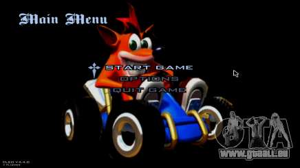 Crash Team Racing Menu & Loadscreens für GTA San Andreas