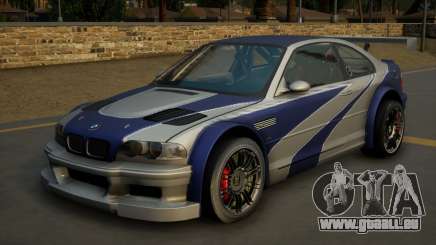 BMW M3 GTR (E46) von Need For Speed: Most Wante 1 für GTA San Andreas Definitive Edition