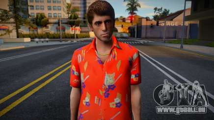 Scarface - Tony Montana Casual V2 Hawai Shirt 2 für GTA San Andreas