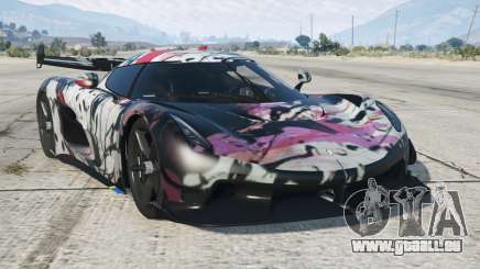 Koenigsegg Jesko Chinese Violet pour GTA 5