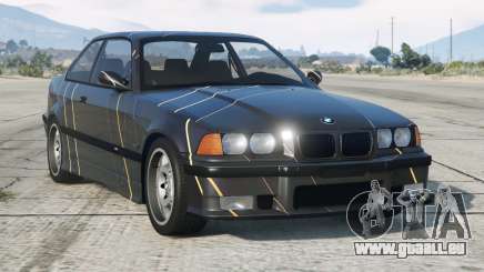 BMW M3 Coupe Black Olive pour GTA 5