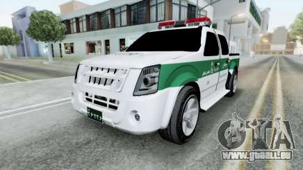 Isuzu D-Max Double Cab Police 2013 pour GTA San Andreas