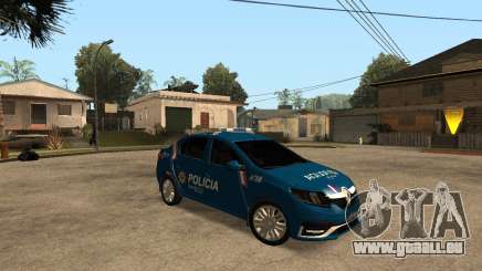 Renault Logan Santa Fe Police pour GTA San Andreas